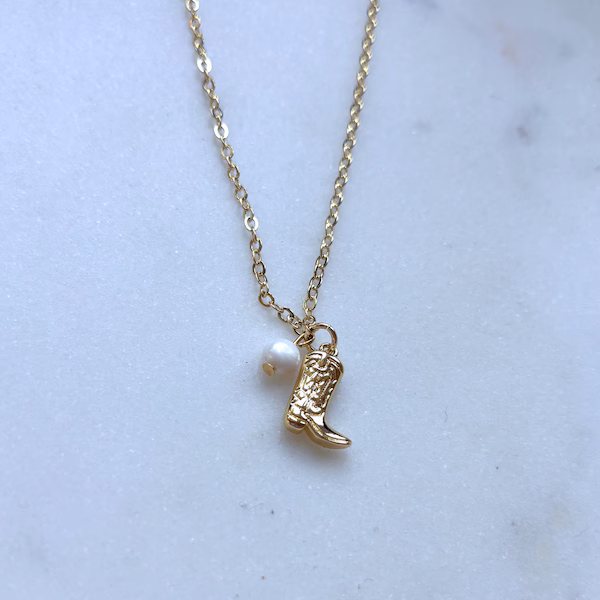 Gold Filled Cowgirl Necklace